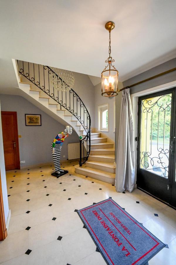 La Fontaine Dort Bed and Breakfast Tessy-sur-Vire Exteriör bild